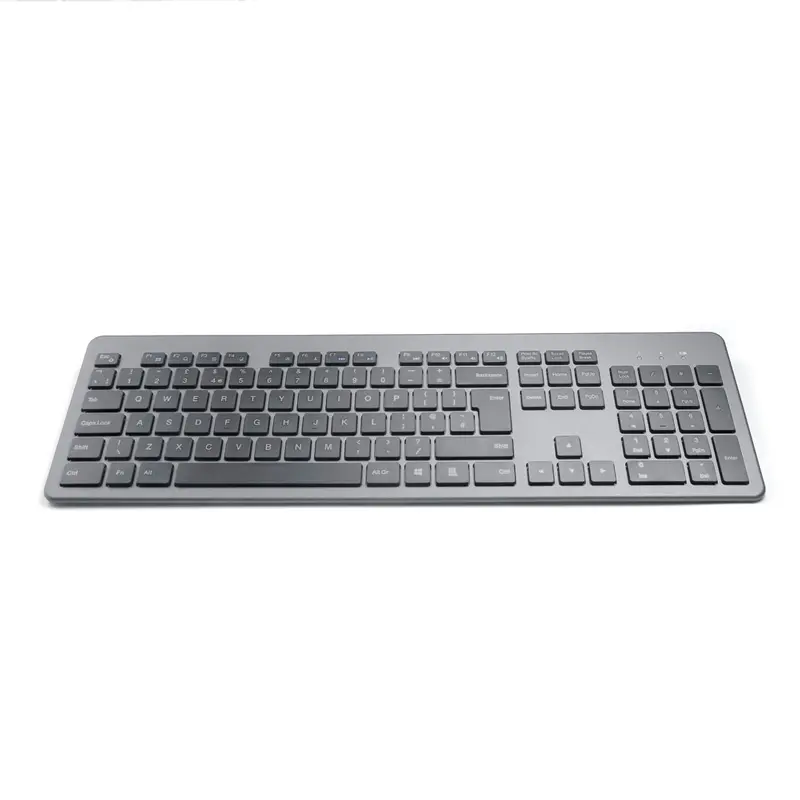 Bluetooths 104 Keys Full Size Standard Office Keyboards UK Arabic Italian French Layout PC Laptop Wireless Desktop Keyboard