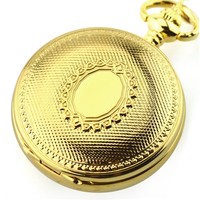 Hochwertige Messing-Taschenuhr mit Anpassbarem Design-Logo, Antik-Bronze Tarot-Stil, Steampunk Skelett Mechanische Automatik-Taschenuhr