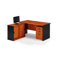 Bureau de direction en forme de L, moderne, ignifuge, en métal, extensible, de haute technologie, pour usage commercial, 001Ceo Boss Executive