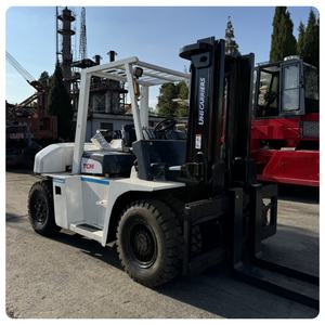 รถยกดีเซล TCM FD30 มือสอง 7 ตัน เสาเตี้ย สองท่อน นำเข้าจากญี่ปุ่น สำหรับงานก่อสร้าง - Product Image 2