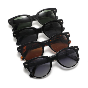 Lunettes de soleil polarisées surdimensionnées Conchen, monture noire, verres TAC, protection UV400, unisexe, protection solaire, conduite, sorties - Product Image 2