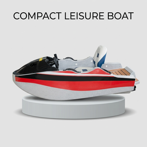 Bateau à moteur électrique à coque EPP personnalisé, livraison rapide, moteur in-bord, haute vitesse, silencieux, monoplace, bateau de tourisme à jet - Product Image 4