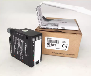 Capteur de déplacement laser Mt-Banner LE550UQ L-GAGE, 100-1000 mm, configuration 0-10V+NPN/PNP, 650 nm Classe 2, 2 ms, M12-5pin, IP67 - Product Image 5