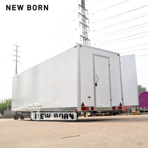 รถขายไอศกรีมเคลื่อนที่ รถขายขนมหวานริมทาง รถขายอาหาร DOT รถขายอาหารในธีมฤดูร้อน - Product Image 2