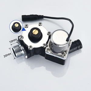 Hlk bán buôn cảm biến có thể điều chỉnh thép không gỉ nhà vệ sinh tuôn ra van touchless Chrome mạ Đỏ bừng van cho công cộng nhà vệ sinh - Product Image 1