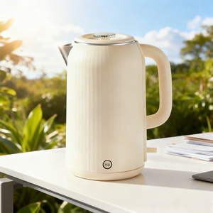 Bouilloire à double paroi de grande capacité 2,5 L, arrêt automatique, conception sans fil, adaptée à un usage domestique, bouilloire pour chauffer l'eau - Product Image 6