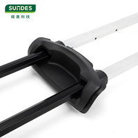 Vente en gros Sécurité Petit 2/3/4/5 Sections Télescopique Chariot Poignée Valise Accessoire Sécurisé Bagages Chariot Plastique pour pour pour rimowa