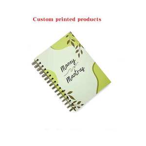 Tùy chỉnh xoắn ốc máy tính xách tay in ấn logo bìa cứng A5 Nhật Ký kế hoạch và máy tính xách tay - Product Image 5