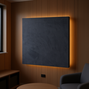 Panel Acústico Plano Keyhelm Quadro Torciopelo de 120x120 cm, Tratamiento Acústico para Montaje en Pared con NRC 0.5 para Oficina en Casa - Product Image 3