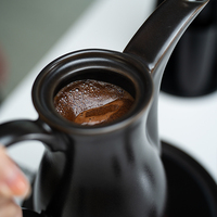 Cafetière arabe en porcelaine haute qualité, écologique, qualité alimentaire, logo personnalisé, saveur pure, sans arrière-goût métallique