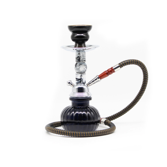 Metal Arabic Water Pipe Export Simple Mini Hookah Shisha Set
