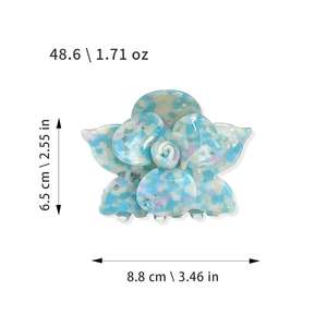 بيع بالجملة مقاطع أسيتات عالية الجودة YIYI مقاطع زهور جميلة - Product Image 2