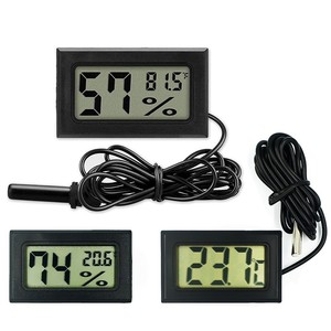 FY-10 FY-11 FY-12 Nhiệt Kế Kỹ Thuật Số LED Cảm Biến Nhiệt Độ Đồng Hồ Đo Máy Dò Máy Kiểm Tra 5V <span class=keywords><strong>12V</strong></span> Cho Lồng Ấp Tắm Em Bé Trong Nhà Ô Tô - Product Image 2