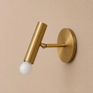 Lámpara de Pared de Latón con Brazo Giratorio, Estilo Italiano Moderno de Mediados de Siglo, Elegante Iluminación Decorativa Ajustable - Product Image 4