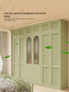 Armario Independiente Estilo Francés Retro, Nueva Llegada 2025, Puerta de Acero, Armario <span class=keywords><strong>Infantil</strong></span> Libre de Formaldehído para Colgar Ropa - Product Image 3