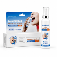 Soins bucco-dentaires, probiotiques liquides, hyaluronate de sodium, xylitol - haleine fraîche instantanée, sans alcool, sans sucre, soulage la sensibilité, répare
