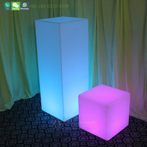 <span class=keywords><strong>Table</strong></span> <span class=keywords><strong>haute</strong></span> <span class=keywords><strong>carrée</strong></span> LED Cube Highboy Cruiser pour événements de <span class=keywords><strong>bar</strong></span> (Tp110C) - Product Image 6