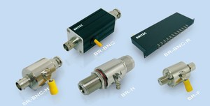 TYCOTIU BR-F Parafoudre industriel pour équipement électronique, protection de signal, indice de protection IP20, <span class=keywords><strong>coaxial</strong></span> - Product Image 2