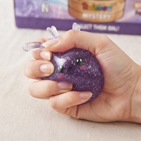Jouet anti-stress en forme de boulette de Noël en forme de bois de renne, à récupération lente, texture réaliste, en caoutchouc