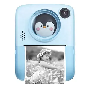 Portable jouet HD enregistrements vidéo numériques caméra à impression instantanée pour enfants cadeau d'anniversaire de noël enfant en bas âge 4 5 6 7 8 9 10 ans fille
