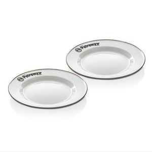 Assiette en émail rétro Xinhui, vaisselle jetable pour fondue, logo personnalisé imprimé, style nostalgique - Product Image 3