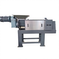 Nueva Máquina de Reciclaje de Residuos de Cocina con Caja de Cambios, Deshidratador de Fibras de Plátano y Prensa de Tornillo para Lodos de Papel, Equipo de Procesamiento