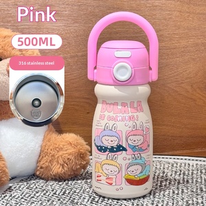 <b>Large</b> capacity 316 stainless steel insulated cup, straw cup, portable handheld water cup, wholesale customized water <b>kettle</b> - Product Image 6