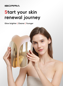 Mua LED Mặt chăm sóc da liệu pháp ánh sáng LED mặt nạ trên khuôn mặt đầy đủ Mặt nạ chống lão hóa trường hợp khó khăn Red Light Therapy mặt LED mặt nạ - Product Image 2