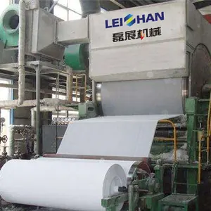 Máquina para fazer papel higiênico de rolo enorme 4200 mm de cilindro único para venda nos EUA
