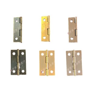 Furniture Hinge Iron Surface Mount Antique Blue Gold Silver White Durable Wooden Box Use - Product Image 2