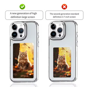 NFC 4 màu điện thoại kỹ thuật số trường hợp đối với <span class=keywords><strong>iPhone</strong></span> 13 14 15 16 Pro Max E-ink điện thoại trường hợp nhà máy trực tiếp bán buôn điện thoại thông minh trường hợp - Product Image 3