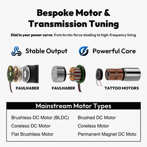 Macchina per Tatuaggi Wireless Personalizzata OEM ODM con Modalità Dot, Lunghezza Corsa 3.5mm/4.0mm - Product Image 5