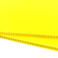 Feuille ondulée PP de 2 à 12mm/carton ondulé blanc antistatique ESD/feuilles de plastique ondulé de 4x8