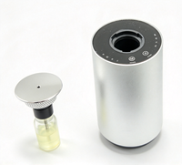 Diffuseur d'arômes d'huiles essentielles sans eau avec minuterie, arrêt automatique, nébuliseur réglable, rechargeable, diffusion de parfum pour voiture