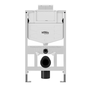 <span class=keywords><strong>Cisterna</strong></span> Inferior de Doble Descarga Montada en la Pared, Fácil de Limpiar y sin Herramientas - Product Image 3