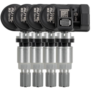 4 cái Autel mx-<span class=keywords><strong>sensor</strong></span> 315Mhz + 433Mhz 2 trong 1 phổ lập trình <span class=keywords><strong>TPMS</strong></span> cảm biến kim loại cao su - Product Image 1