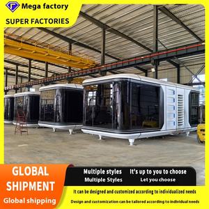 Tech-Savvy Maison en conteneur résidentielle intégrée Capsule en acier préfabriquée de style luxe sauvage pour villa ou appartement chez l'habitant - Product Image 3