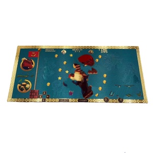 Commercio all'ingrosso nuovo arrivo <span class=keywords><strong>Anime</strong></span> commemorativo carta di metallo artigianato gioco giapponese classico infanzia <span class=keywords><strong>Anime</strong></span> periferica collezione <span class=keywords><strong>Poster</strong></span> - Product Image 5