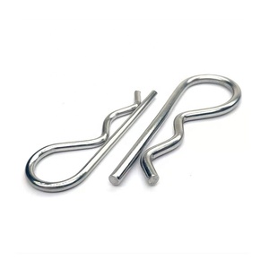 Steel R Shape Retaining <strong>Spring</strong> <strong>Pins</strong> for Tractors R Clip Cotter <strong>Pin</strong> - Product Image 2
