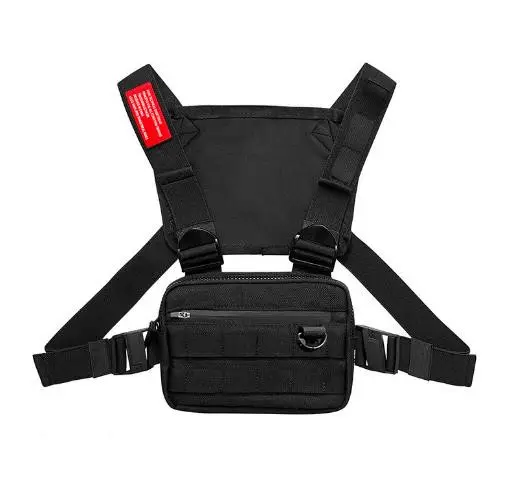 ASRV Tactical Backpack Men's Outdoor Multifunctional Backpack Nylon Wearable Waterproof Mobile Phone Bag Riding Bag