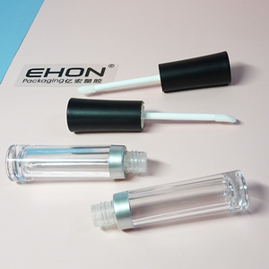 Empty <b>Lip</b> <b>Gloss</b> Tube with Screw Cap PETG 20.1mm Diameter Clear Plastic Cosmetic Container for <b>Lip</b> <b>Gloss</b> Custom Logo 3.5ml - Product Image 4