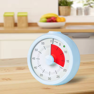 Minuteur visuel avec étui <span class=keywords><strong>de</strong></span> protection, disque arc-en-ciel, minuteur <span class=keywords><strong>de</strong></span> compte à rebours <span class=keywords><strong>de</strong></span> 60 minutes pour enfants et adultes, outil <span class=keywords><strong>de</strong></span> <span class=keywords><strong>gestion</strong></span> <span class=keywords><strong>du</strong></span> <span class=keywords><strong>temps</strong></span> silencieux - Product Image 2