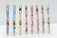 DHF1283 Venta al por Mayor de Cajas Ciegas de Bolígrafos de Gel con Diseños de Anime Kawaii, Bolígrafos Neutros para Estudiantes con Diseños de Capibara, Perro y Sailor Moon