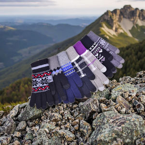 Venta al por mayor de manoplas de dedo completo de nuevo diseño bonitos guantes de punto de animales multicolor para ciclismo diario deportes actividades al aire libre - Product Image 5