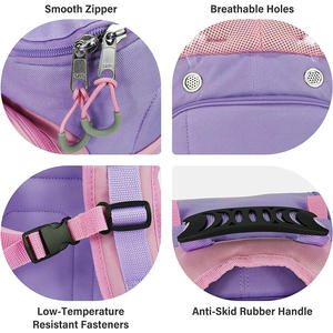 Skates Bag Speed Skating Backpack Skidding Rucksack <b>Roller</b> Skate Shoes Storage Bag - Product Image 3