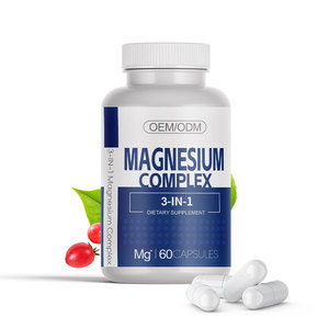OEM özel etiket magnezyum karmaşık kapsüller sağlık uyku kas kurtarma magnezyum kapsüller yetişkinler için uyku takviyesi - Product Image 4