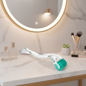 Rouleau de micro-aiguilles pour thérapie Derma Roller, 192 aiguilles réelles en acier inoxydable pour éliminer la pigmentation, les rides, l'acné et les cicatrices en <span class=keywords><strong>clinique</strong></span> esthétique - Product Image 1