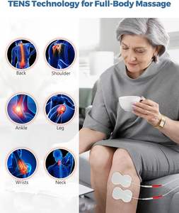 इलेक्ट्रिक पैर मालिश रक्त परिसंचरण कंपन इन्फ्रारेड फ़ंक्शन Lcd इलेक्ट्रॉनिक उत्तेजक भौतिक चिकित्सा उपकरण - Product Image 3