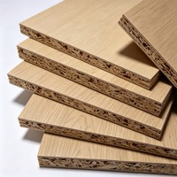 Panneau OSB3 CE écologique pour revêtement mural avec épaisseur personnalisée, armoire de cuisine modulaire en panneaux de particules 4x8 18mm 9mm E0