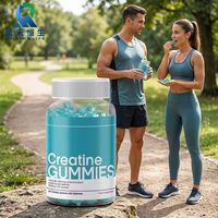Gummies de créatine monohydrate à marque privée personnalisée – Soutient l'énergie pendant l'entraînement – Complément nutritionnel sportif